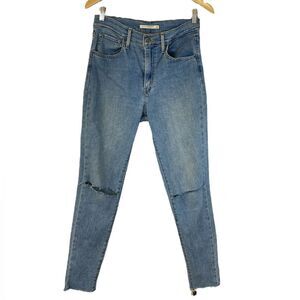 Levi’s Women’s Mile High Super Skinny Distressed Jeans Size 28